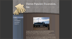 Desktop Screenshot of papailaexcavation.com